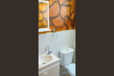 Banheiro -Detalhe de apartamento para alugar com 2 quartos, 44m² em Jardim São Vicente, Campinas