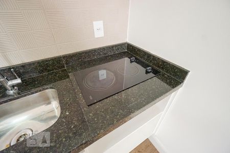 Studio para alugar com 34m², 1 quarto e 1 vagaDetalhe cozinha