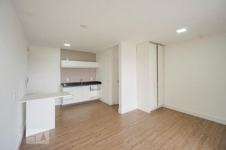 Sala quarto e cozinha de kitnet/studio para alugar com 1 quarto, 34m² em Vila Esperança, São Paulo