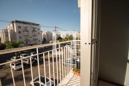 varanda de apartamento para alugar com 3 quartos, 56m² em Santos Dumont, São Leopoldo