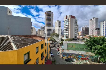 Vista do Quarto de apartamento para alugar com 1 quarto, 42m² em Pinheiros, São Paulo