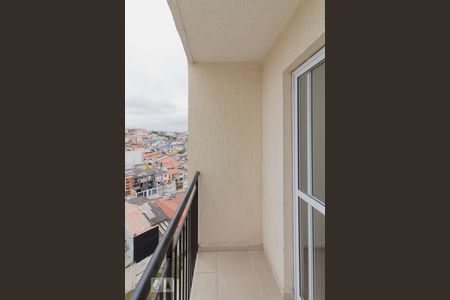 Varanda de apartamento à venda com 2 quartos, 48m² em Parque João Ramalho, Santo André