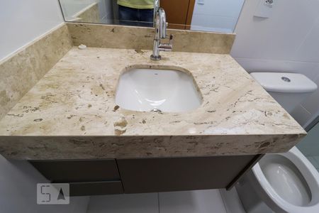 Banheiro da Suíte 1 de apartamento para alugar com 3 quartos, 91m² em Setor Bueno, Goiânia