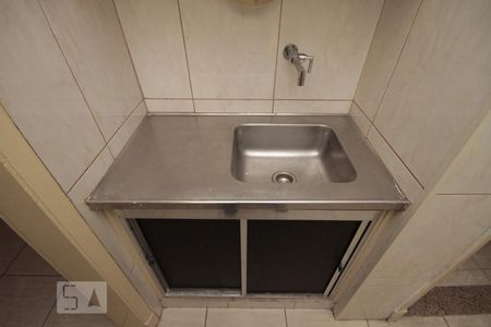 Cozinha de kitnet/studio para alugar com 1 quarto, 24m² em Centro, São Paulo