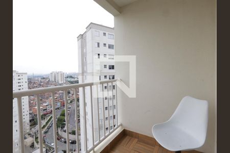 Varanda da Sala de apartamento à venda com 2 quartos, 57m² em Parque Reboucas, São Paulo