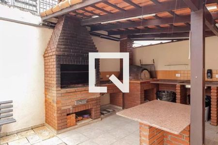Churrasqueira de apartamento à venda com 3 quartos, 76m² em Vila Gumercindo, São Paulo
