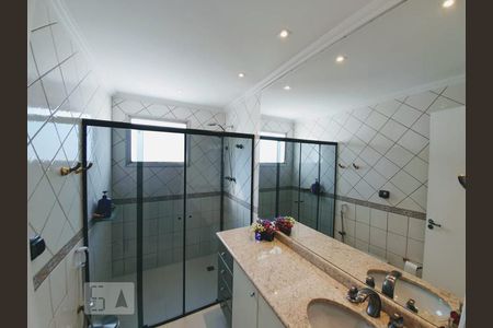Banheiro da suíte de apartamento à venda com 3 quartos, 123m² em Vila Andrade, São Paulo