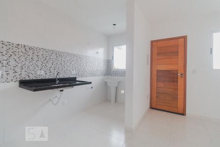 Sala e cozinha de apartamento para alugar com 1 quarto, 33m² em Vila Prudente, São Paulo