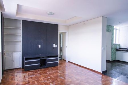 Sala de apartamento à venda com 3 quartos, 86m² em Coração Eucarístico, Belo Horizonte
