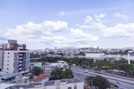 Vista da Sala de apartamento à venda com 3 quartos, 86m² em Coração Eucarístico, Belo Horizonte