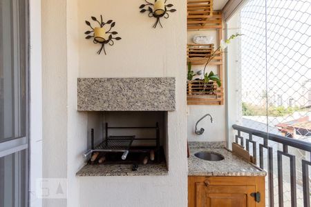 Varanda gourmet de apartamento à venda com 2 quartos, 87m² em Jardim Londrina, São Paulo