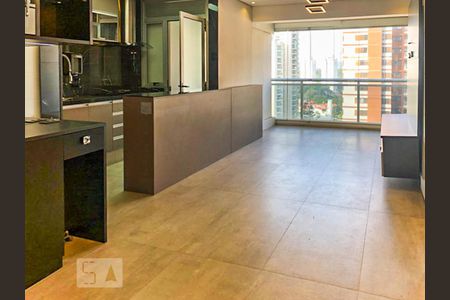 Sala de apartamento à venda com 1 quarto, 60m² em Vila Cruzeiro, São Paulo