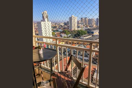 Varanda da Sala de apartamento à venda com 2 quartos, 57m² em Vila América, Santo André