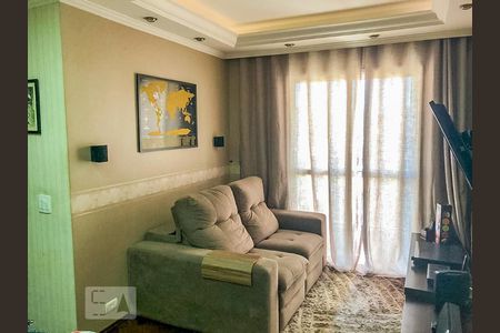 Sala de apartamento à venda com 2 quartos, 57m² em Vila América, Santo André