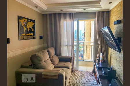 Sala de apartamento à venda com 2 quartos, 57m² em Vila América, Santo André