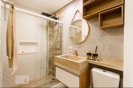 Apartamento para alugar com 44m², 1 quarto e sem vagaBanheiro