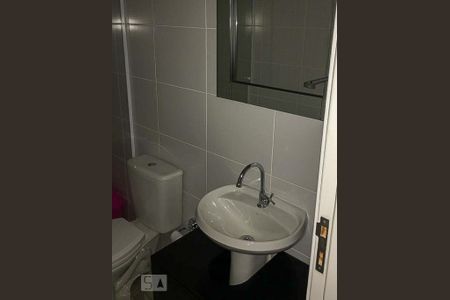 Banheiro de kitnet/studio para alugar com 1 quarto, 26m² em Tatuapé, São Paulo