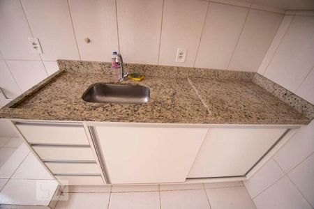 cozinha de apartamento à venda com 2 quartos, 48m² em Loteamento Parque São Martinho, Campinas