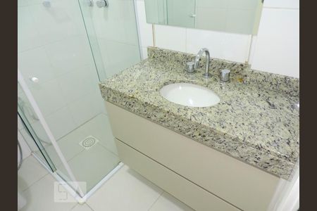 Banheiro Social - Torneira de apartamento para alugar com 2 quartos, 65m² em Itacorubi, Florianópolis