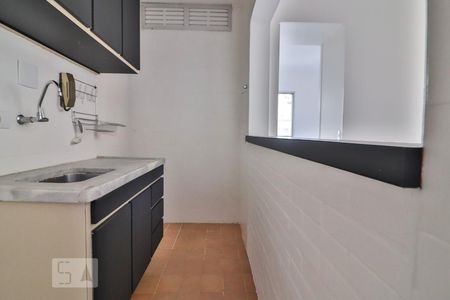 Cozinha de Apartamento com 1 quarto, 40m² Jardim Paulista