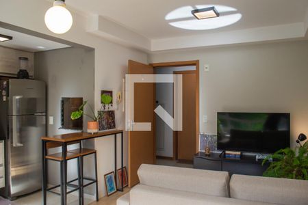 Sala de apartamento à venda com 2 quartos, 53m² em Tristeza, Porto Alegre