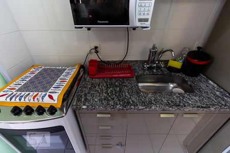 Cozinha de apartamento para alugar com 1 quarto, 46m² em Fazenda Morumbi, São Paulo