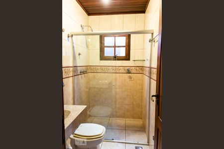 Banheiro Social de casa de condomínio para alugar com 3 quartos, 360m² em Paquetá, Belo Horizonte
