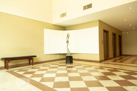 Studio para alugar com 36m², 1 quarto e 1 vaga Studio para alugar com 36m², 1 quarto e 1 vagaHall de entrada