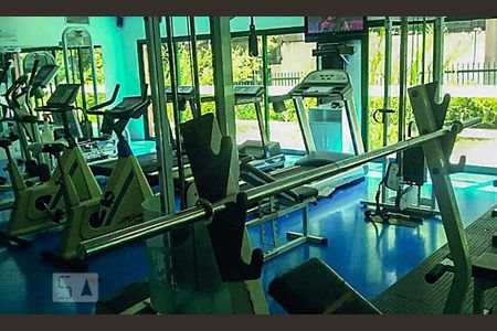 Área comum - Academia de kitnet/studio para alugar com 1 quarto, 36m² em Itaim Bibi, São Paulo