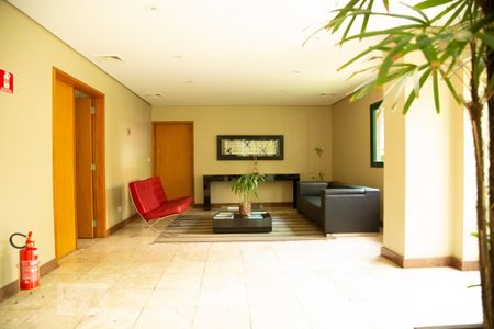 Studio para alugar com 36m², 1 quarto e 1 vaga Studio para alugar com 36m², 1 quarto e 1 vagaHall de entrada