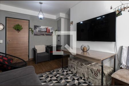 sala_3 de apartamento à venda com 2 quartos, 48m² em Vila Caraguatá, São Paulo