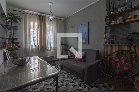 sala_1 de apartamento à venda com 2 quartos, 48m² em Vila Caraguatá, São Paulo