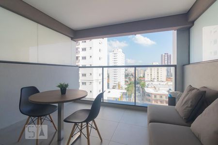 Varanda de apartamento à venda com 1 quarto, 29m² em Vila Cordeiro, São Paulo