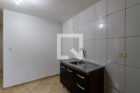 Cozinha de casa para alugar com 1 quarto, 35m² em Jardim Munhoz, Guarulhos