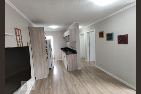 Detalhe Sala de apartamento para alugar com 2 quartos, 47m² em Canudos, Novo Hamburgo