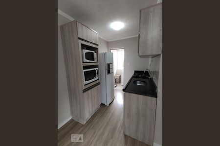 Cozinha de apartamento à venda com 2 quartos, 47m² em Canudos, Novo Hamburgo