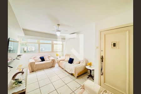 Sala de apartamento para alugar com 3 quartos, 120m² em Copacabana, Rio de Janeiro