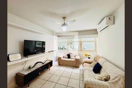 Sala de apartamento para alugar com 3 quartos, 120m² em Copacabana, Rio de Janeiro