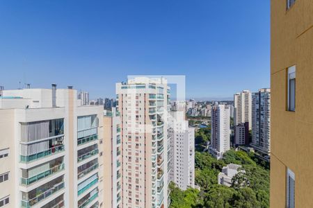 Apartamento para alugar com 57m², 1 quarto e 2 vagas Apartamento para alugar com 57m², 1 quarto e 2 vagasVista da Varanda da Sala