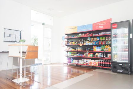 Apartamento para alugar com 40m², 1 quarto e 1 vagaArea comum - Mercado