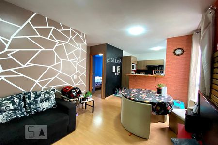 Sala de Estar de apartamento à venda com 2 quartos, 42m² em Rondônia, Novo Hamburgo