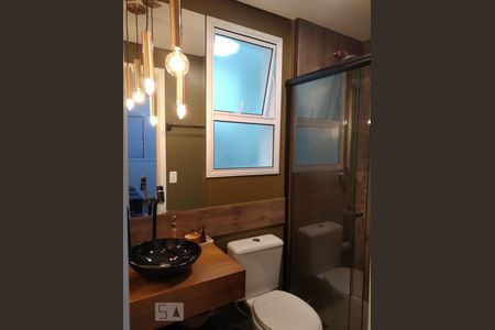 Banheiro de apartamento para alugar com 3 quartos, 63m² em Chácara das Nações, Valinhos