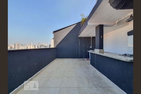 Terraço com churrasqueira  de apartamento para alugar com 2 quartos, 127m² em Cambuci, São Paulo