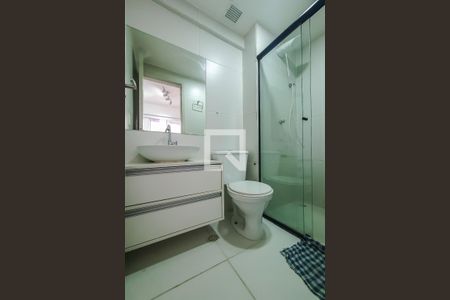 Studio para alugar com 30m², 1 quarto e sem vaga Studio para alugar com 30m², 1 quarto e sem vagaBanheiro