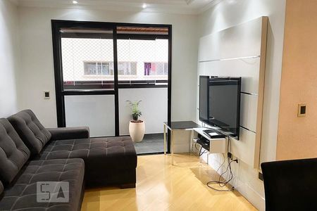 Sala de Estar de apartamento para alugar com 3 quartos, 74m² em Vila Esperança, São Paulo