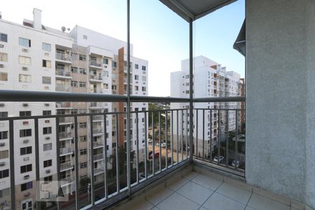 Varanda da Sala de apartamento para alugar com 2 quartos, 50m² em Anil, Rio de Janeiro