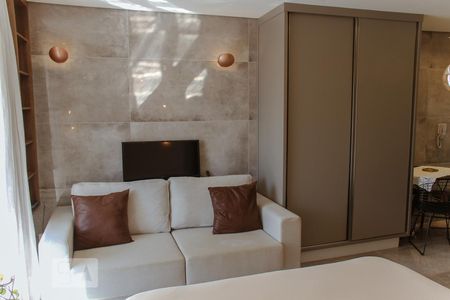 Sala de apartamento para alugar com 1 quarto, 29m² em República, São Paulo