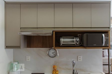 Cozinha - Armários de apartamento para alugar com 1 quarto, 29m² em República, São Paulo