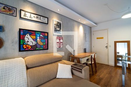 Sala de apartamento para alugar com 1 quarto, 45m² em Bela Vista, São Paulo