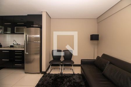 Sala de apartamento à venda com 1 quarto, 49m² em Independência, Porto Alegre